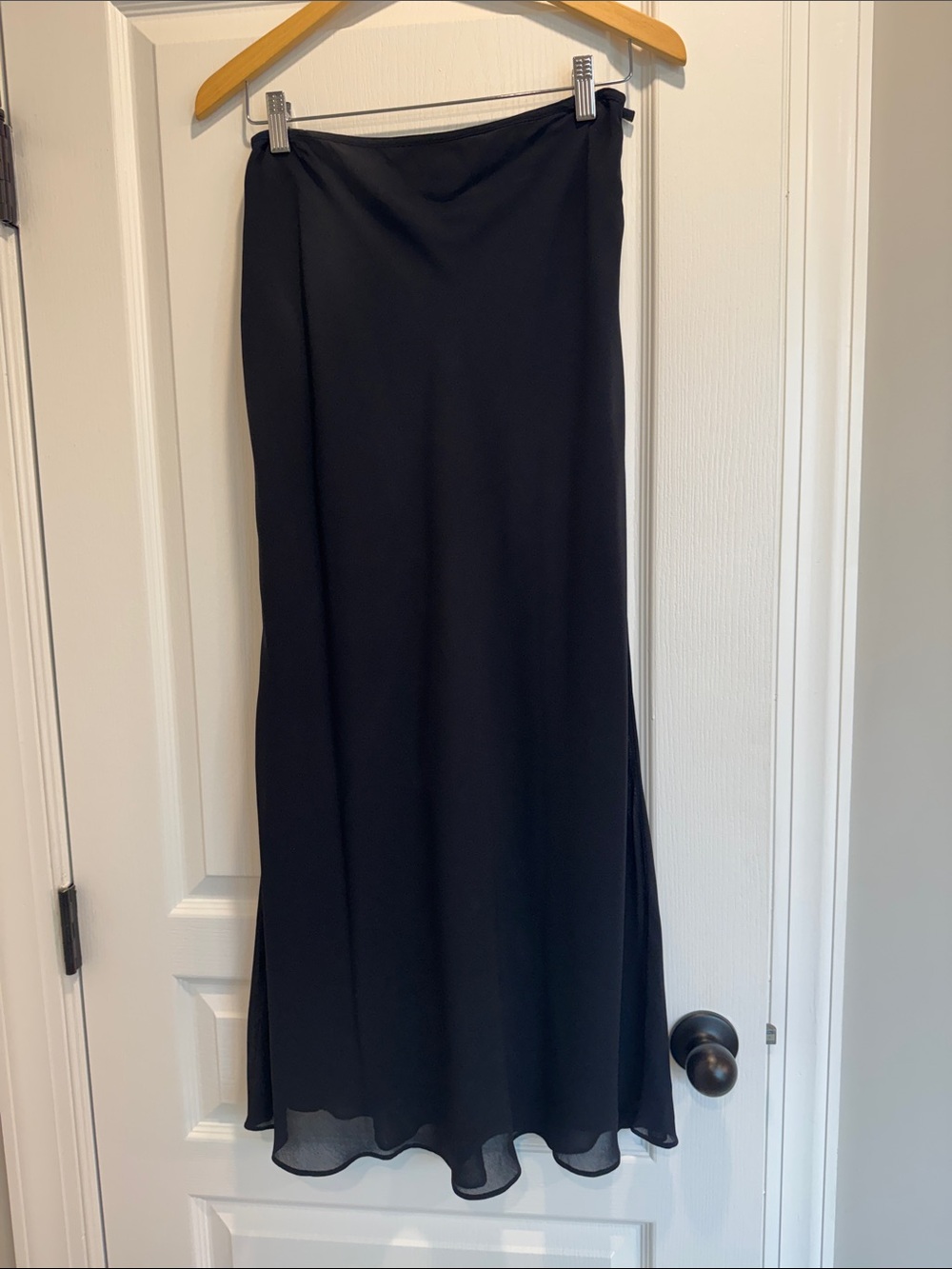 INC crepe maxi skirt